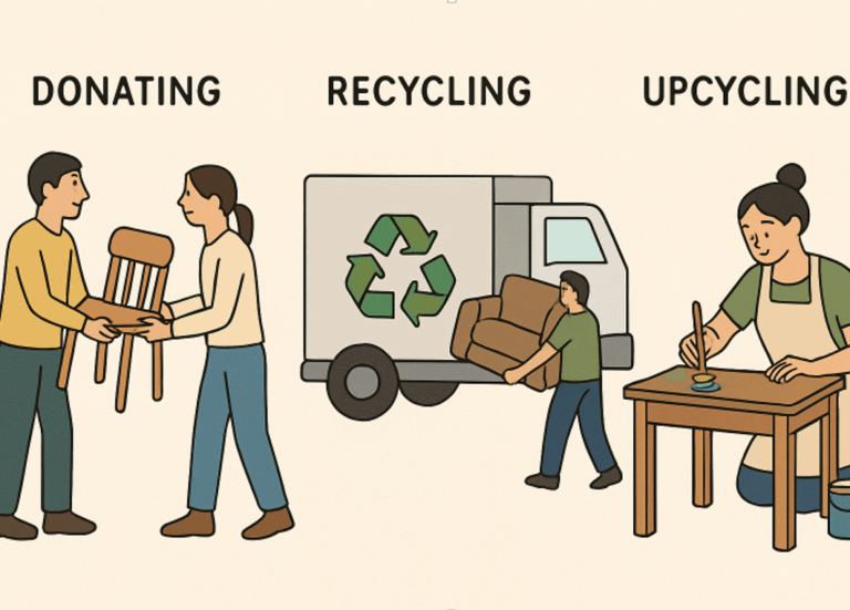 How to Responsibly Get Rid of Furniture without Harming the Planet